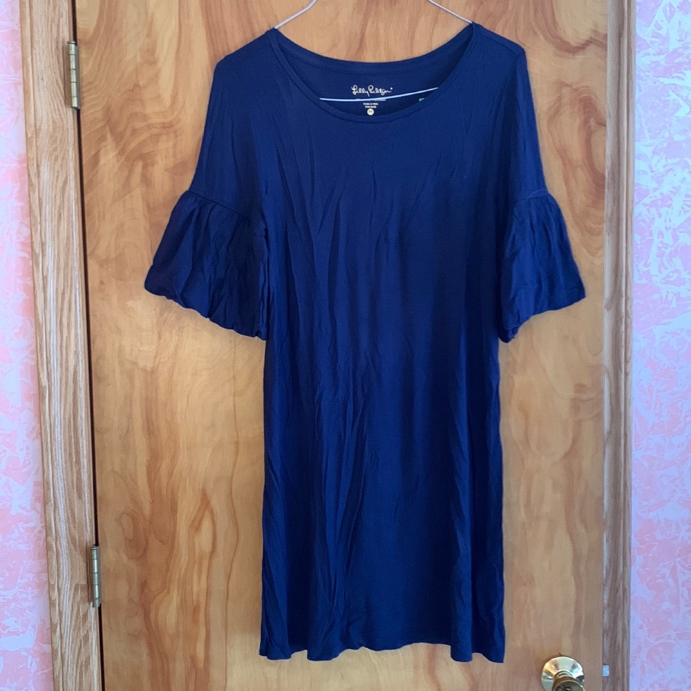 Lilly Pulitzer bubble sleeve t-shirt dress